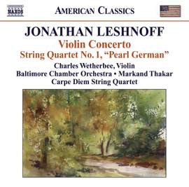 Jonathan Leshnoff: Violin Concerto