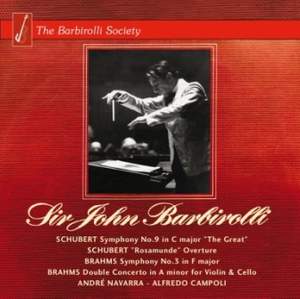 Sir John Barbirolli conducts Schubert, Mendelssohn & Brahms