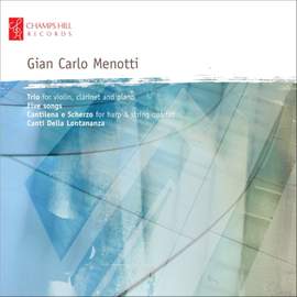 Menotti - Chamber Works