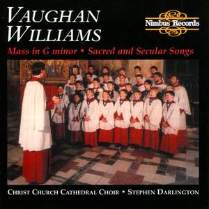 Vaughan Williams: Mass in G minor Product Image