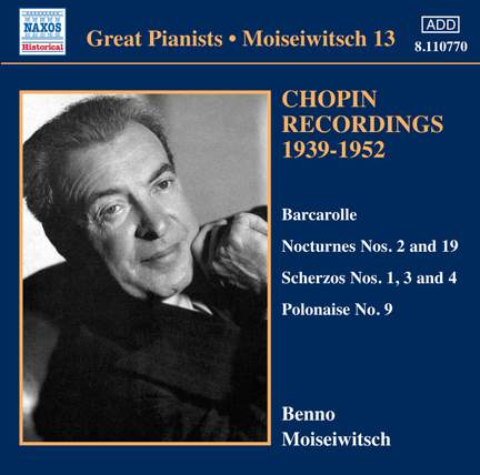 Great Pianists - Moiseiwitsch 13