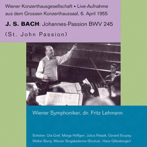 Bach, J S: St John Passion, BWV245