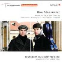 Duo Staemmler: Works for Cello and Piano