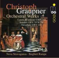 Christoph Graupner - Orchestral Works Volume 3