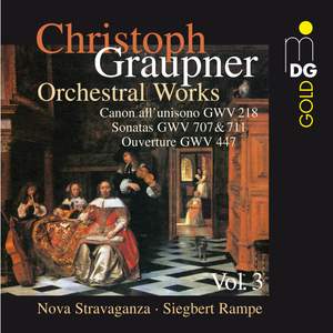 Christoph Graupner - Orchestral Works Volume 3