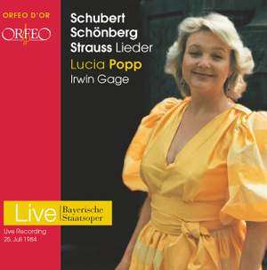 Lieder by Schubert, Strauss & Schoenberg