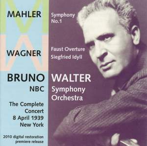 Bruno Walter with the NBC Symphony 1939
