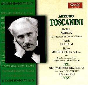 Toscanini conducts Bellini, Verdi and Boito
