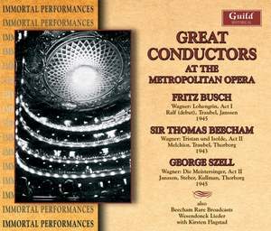 Great Conductors at the Metropolitan Opera: Wagner
