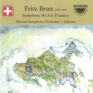 Brun, F: Symphony No. 3 in D minor Product Image