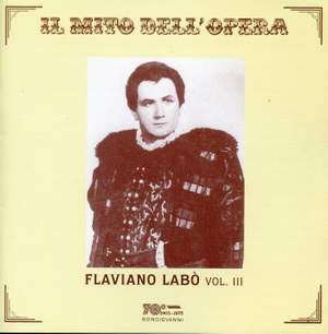 Flaviano Labo: Opera Arias, Vol. 3