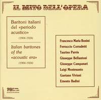 Italian Baritones of the Acoustic Era
