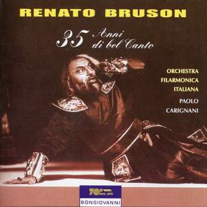Renato Bruson: 35 Years of Bel Canto Product Image