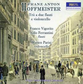 Hoffmeister: Trios for Two Flutes & Cello