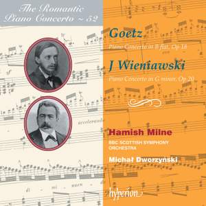The Romantic Piano Concerto 52 - Goetz & Wieniawski Product Image
