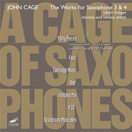 Cage Edition Volume 42 - A Cage of Saxophones 3 & 4