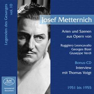 Joseph Metternich: Vocal Legends Vol. 10