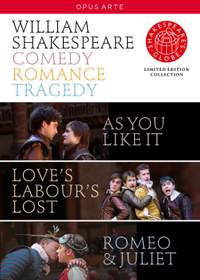 William Shakespeare: Comedy, Romance, Tragedy