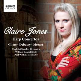 Claire Jones plays Glière, Debussy and Mozart