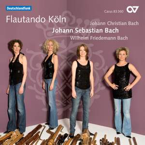 JS Bach, JC Bach and WF Bach: Music for Recorder Ensemble