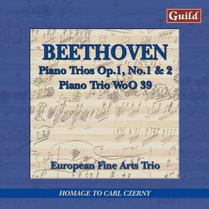 Beethoven: Piano Trios Op. 1, Nos. 1 & 2