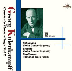 Kulenkampff Violin Concerto Recordings Volume 2