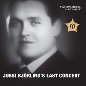 Jussi Björling’s Last Concert