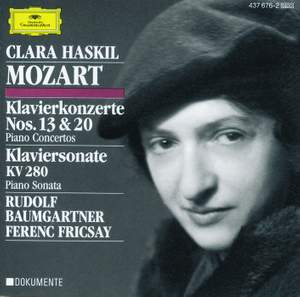 Mozart: Piano Concertos Nos. 13 & 20