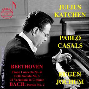 Julius Katchen: Live Performances of Beethoven and Bach