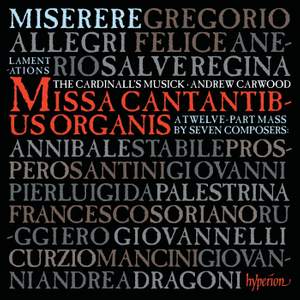 Allegri: Miserere & the music of Rome