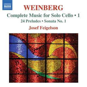 Weinberg: Complete Music for Solo Cello Volume 1 Product Image