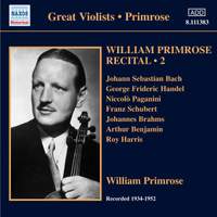 William Primrose Recital Volume 2