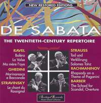 De Sabata: The Twentieth-Century Repertoire