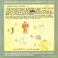 Cancons sobre poemes de Joan Oliver (Pere Quart)