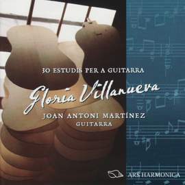 Gloria Villanueva: Estudios (30) para guitarra