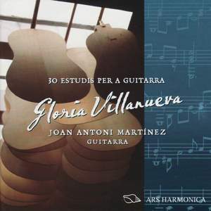 Gloria Villanueva: Estudios (30) para guitarra