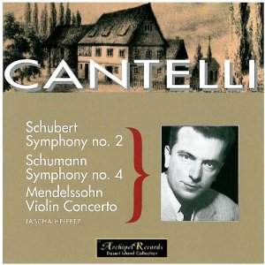 Cantelli conducts Schubert, Schumann and Mendelssohn