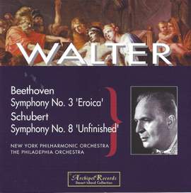 Beethoven Symphony No. 3 and Schubert Symphony No. 8