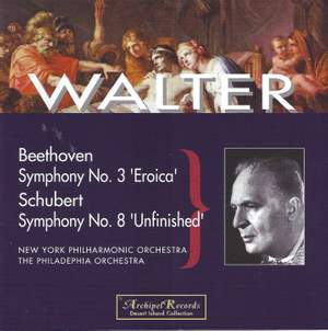 Beethoven Symphony No. 3 and Schubert Symphony No. 8