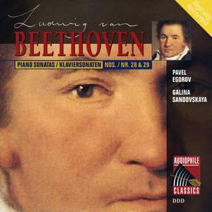 Beethoven: Piano Sonatas Nos. 28 & 29