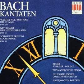 JS Bach: Cantatas BWV 140, 61 & 36