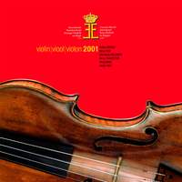 Queen Elizabeth Competion 2001 - Violin