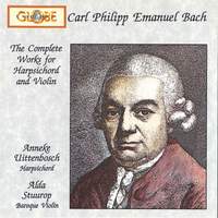 Bach, C.Ph.E.: The Complete Works for Harpsichord and Violin