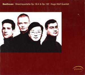 Beethoven: String Quartets Op. 18 No. 4 & Op. 132