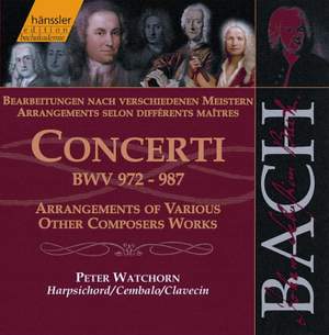 J S Bach: Concerti BWV 972-987