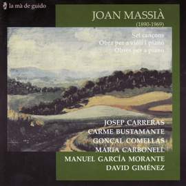 Massia,J: Set Cancions/Obra per Violi & Piano etc.