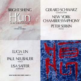 Bright Sheng: H'un (Lacerations) - In Memoriam