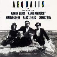 Aequalis plays Brody, Ung, Gideon & Davidovsky