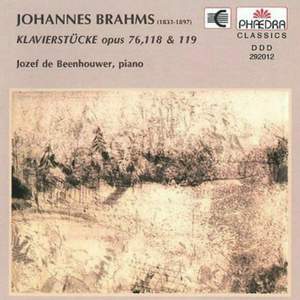 Brahms: Klavierstücke