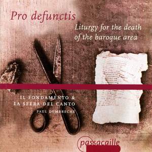 D'Eve/Torri: Pro defunctis: Liturgy for the death of the baroqu